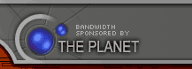 Bandwidth Sponsored by The Planet